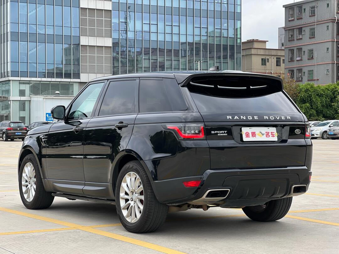 19款19年7月上牌路虎揽胜运动v6 sc特别版,一手,12万公里,选装20寸轮