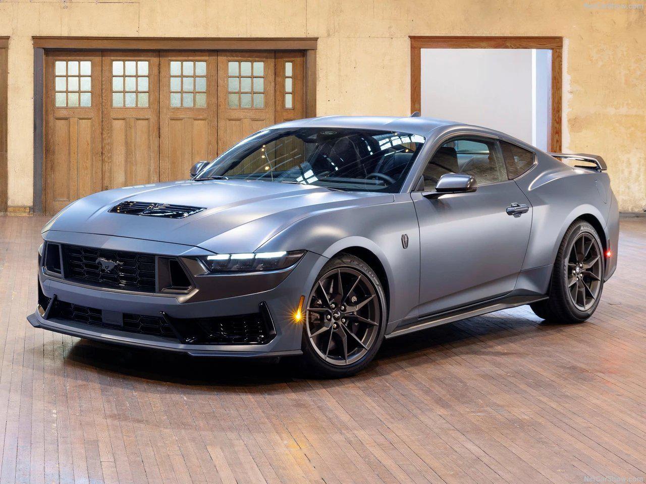 2024 ford mustang dark horse matte clear_mustang社区_易车社区
