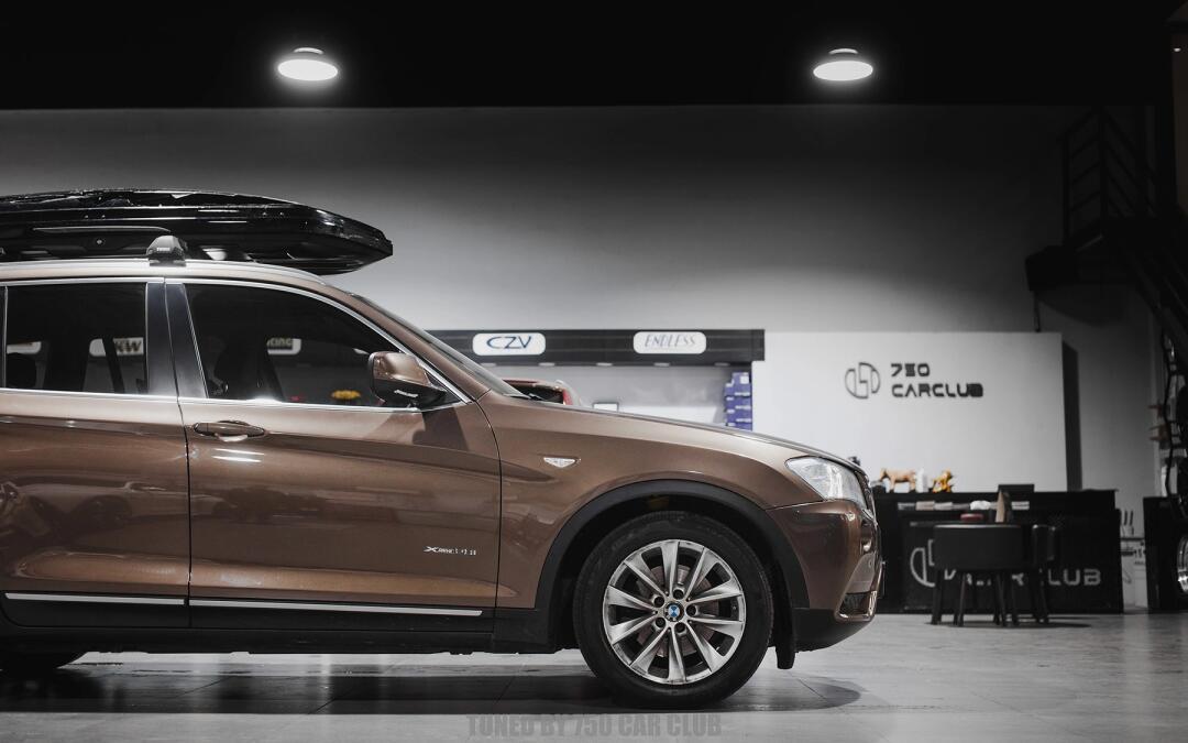 宝马x3升级德国kw v2绞牙避震_宝马x3社区_易车社区