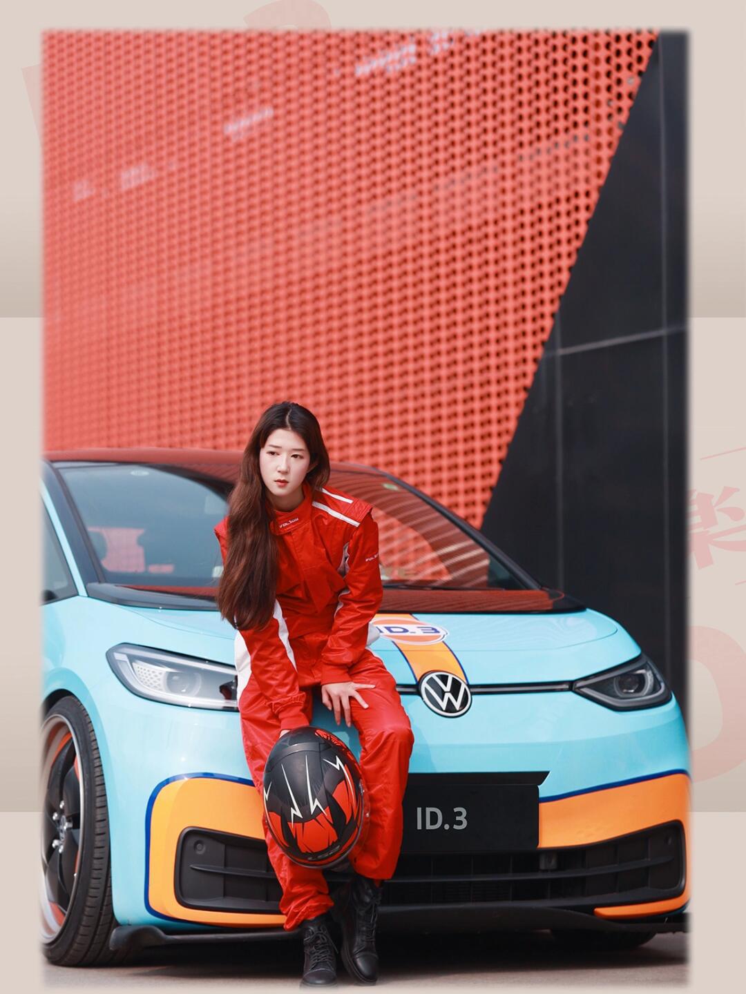 美女车手与id3的邂逅!