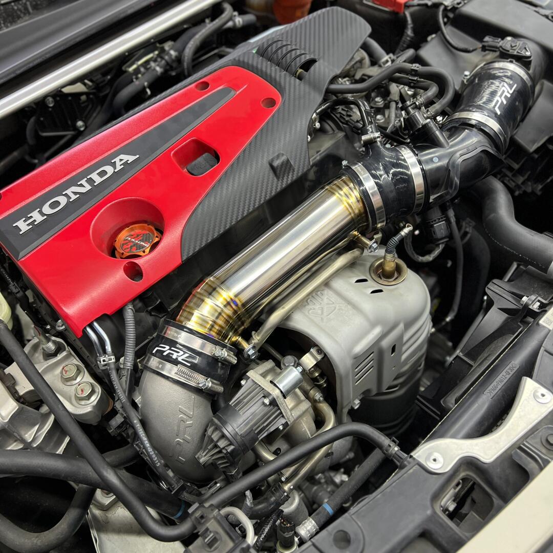 『思域fl5』美国prl钛合金涡轮进气管