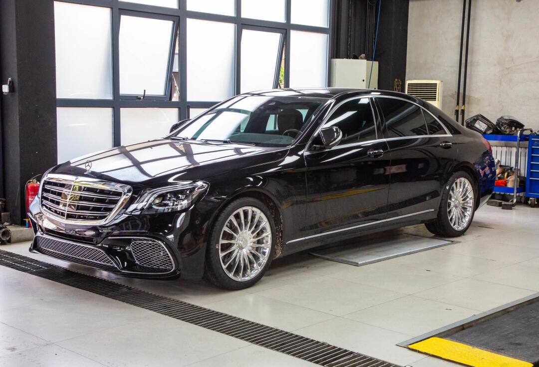 这算是w222前期款奔驰s级的网红升级方案吗_奔驰s级社区_易车社区