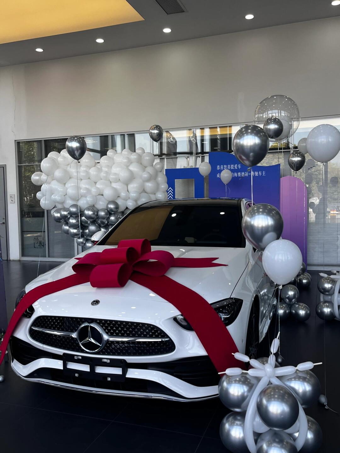 南京陪拍|c260l提车仪式🐰🤍🥂_奔驰c级社区_易车社区