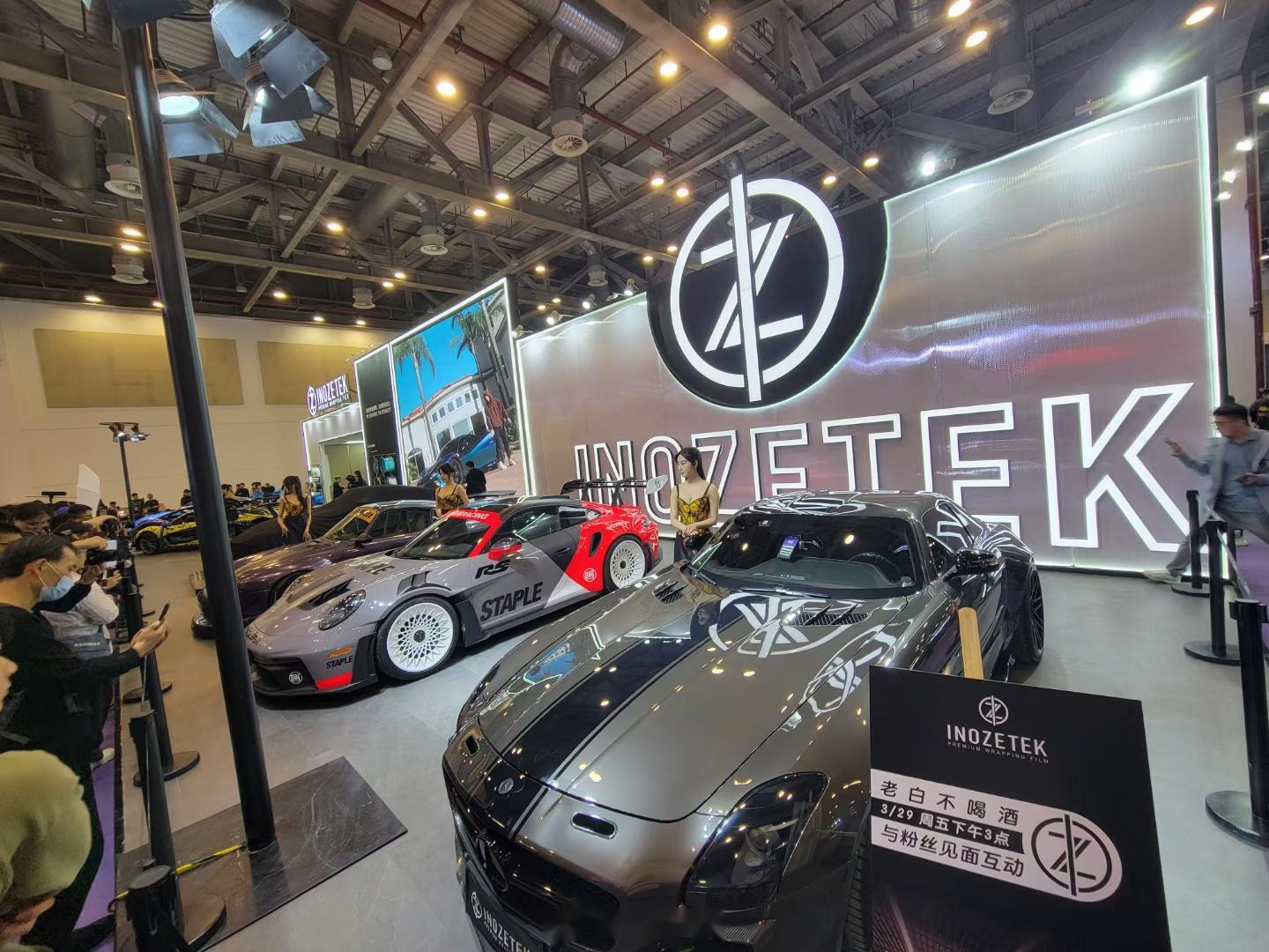 今年的苏州gtshow展车中要数保时捷992gt3rs最多