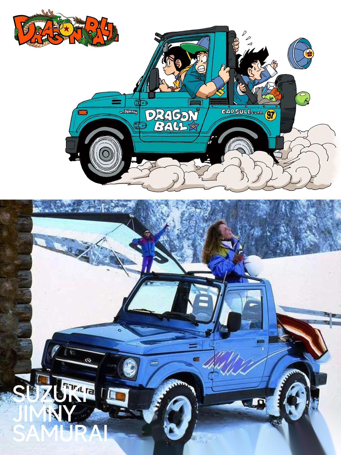 鸟山明《龙珠》里的汽车原型07cr:战斗力只有5