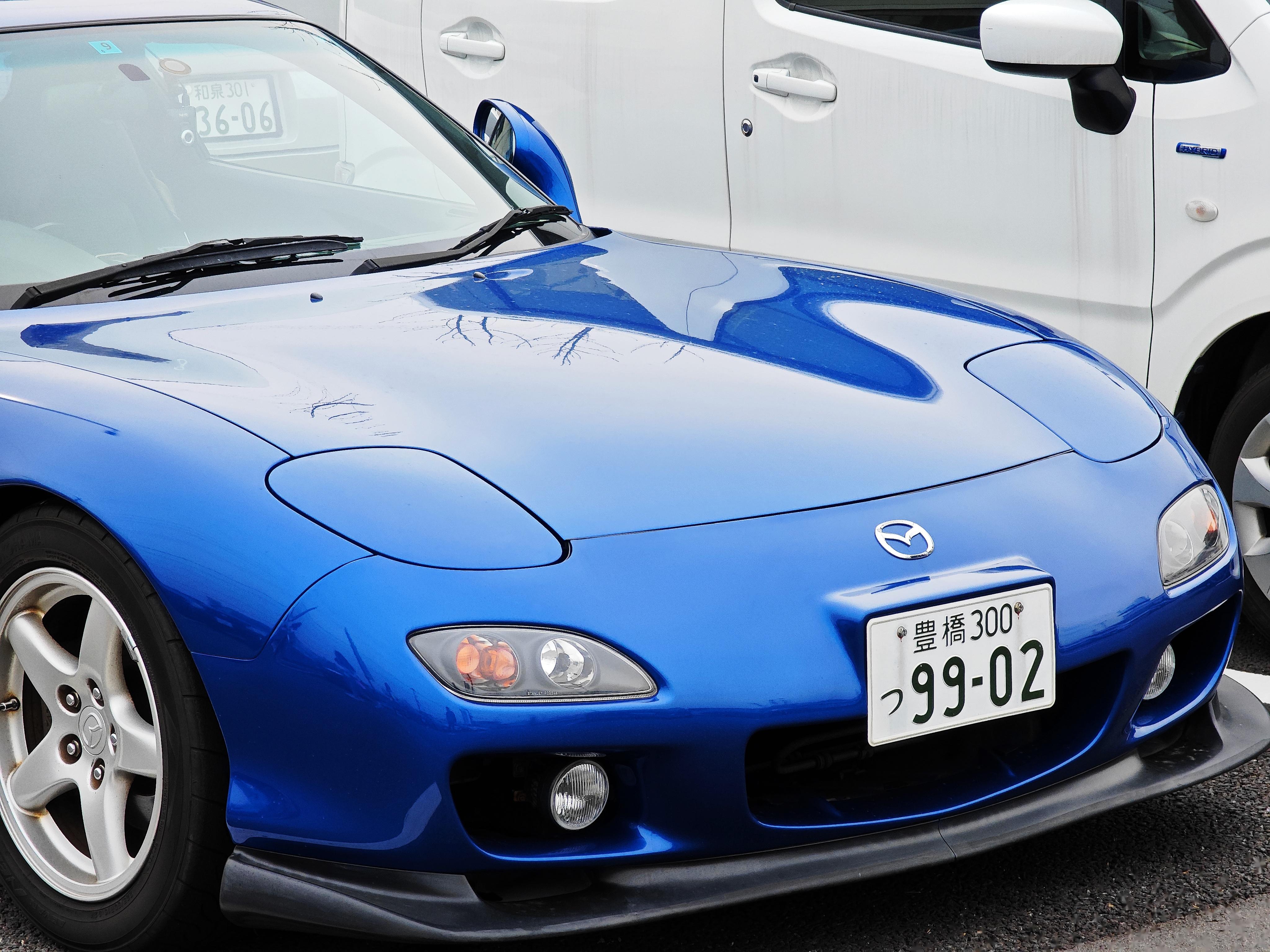马自达 rx-7,fd3s 后期款.里里外外几乎全部原装,太新了!