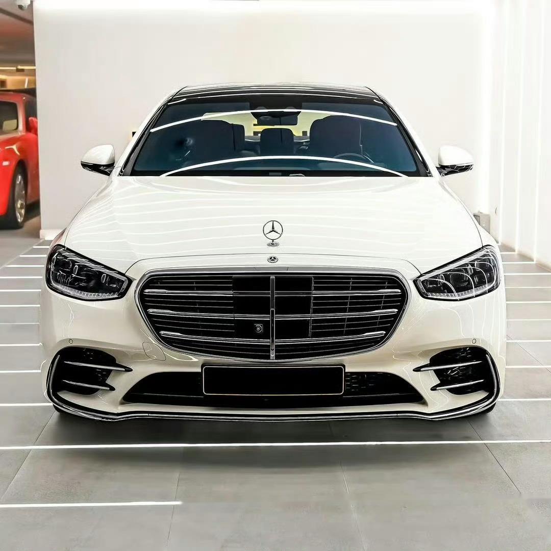 奔驰s500 4matic 白外红内 #奔驰##我与汽车的日常#_奔驰s级社区_易车