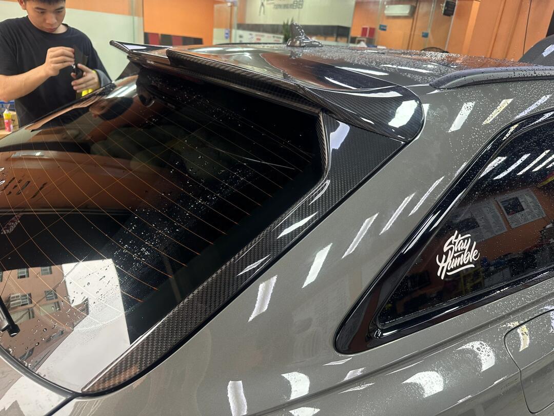 奥迪a6avant改装卡布尔碳纤维尾翼你中翼吗_奥迪a6社区_易车社区