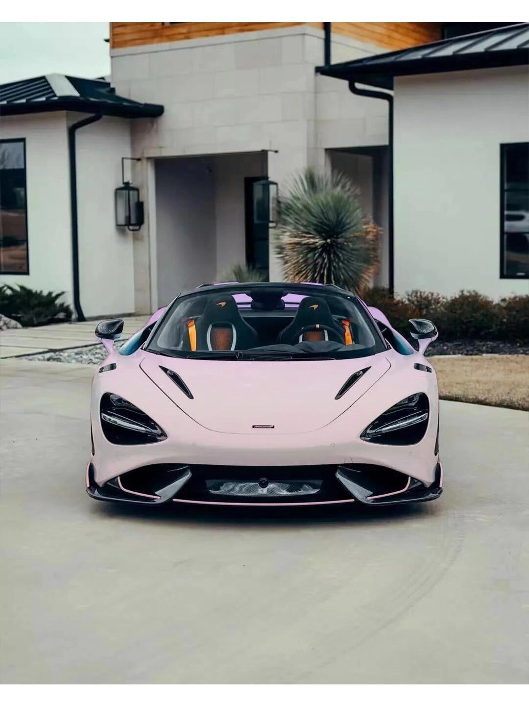 迈凯伦改粉紫色渐变也太绝了吧!_汽车杂谈社区_易车社区