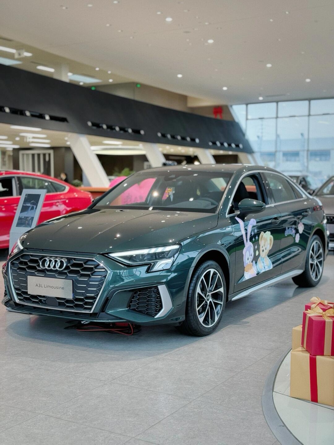 奥迪a3l94颜值长在心巴巴上的漂亮车车