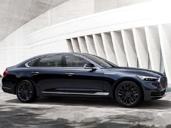 【外观和配置迎来微调 新款起亚k9官图】 日前,新款起亚k9官图发布