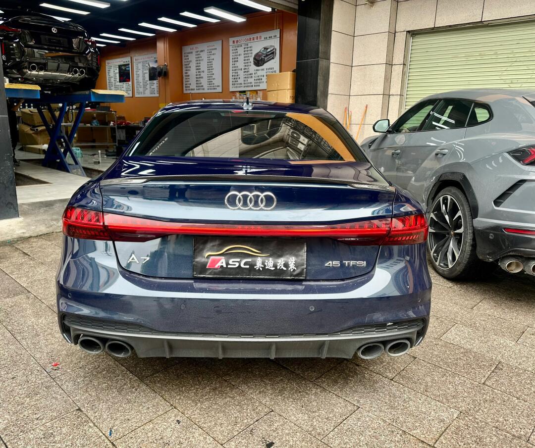 你的奥迪a7l会改那种款式的后屁股尾翼_奥迪a7l社区_易车社区