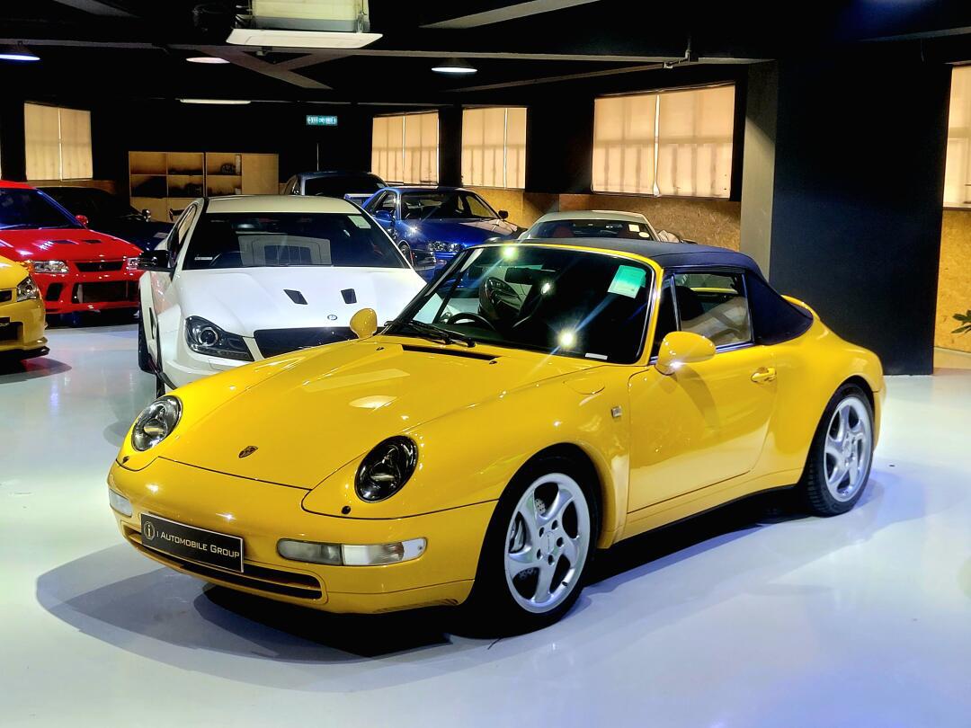 1996 保时捷 911 993 卡雷拉 c4 敞篷