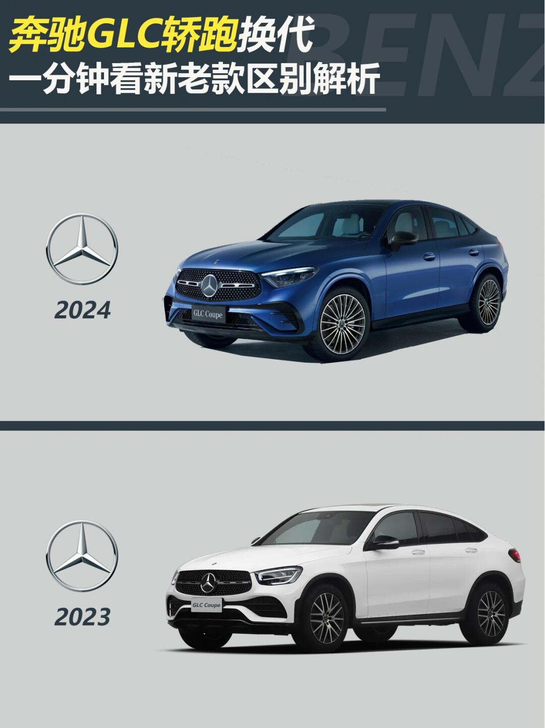 奔驰glc轿跑换代,在哪些方面做出了改变?_奔驰glc社区_易车社区
