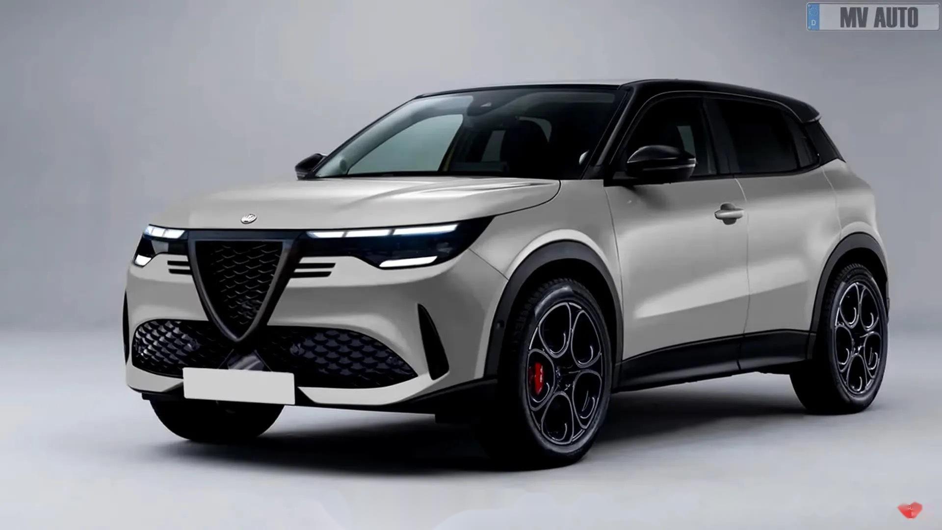 惊掉下巴,阿尔法·罗密欧的电动suv milano,就长这样?