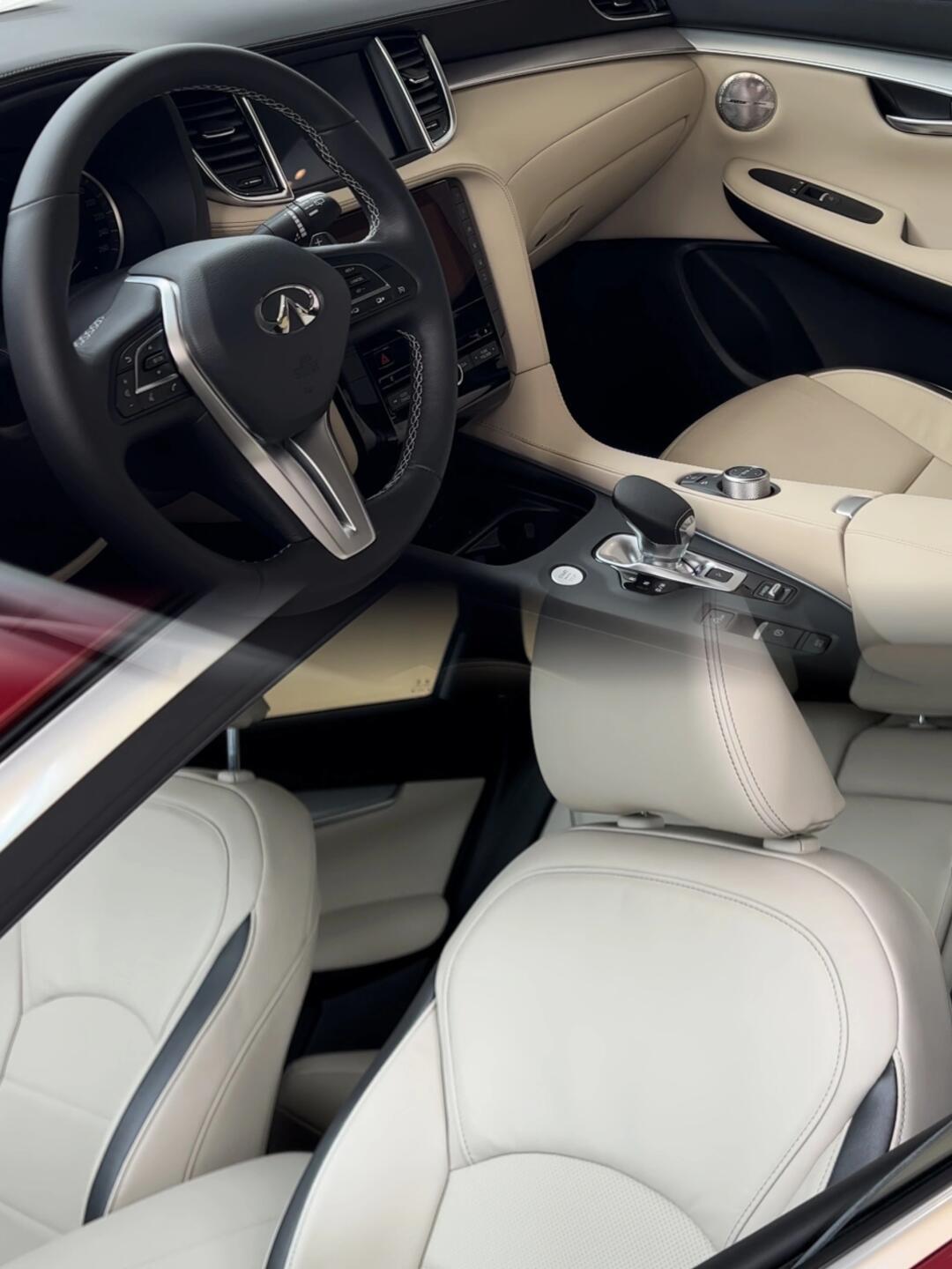 谁懂呀 qx50的熔岩红也太好看了吧93_英菲尼迪qx50社区_易车社区