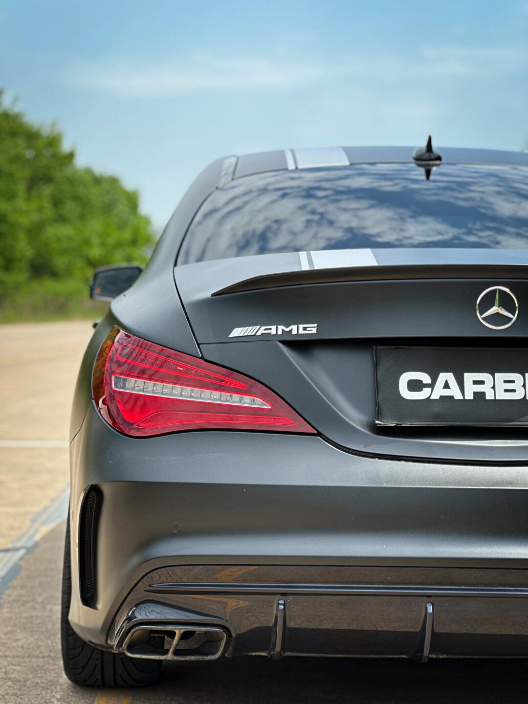 黑武士钢炮-奔驰cla45(哑黑)