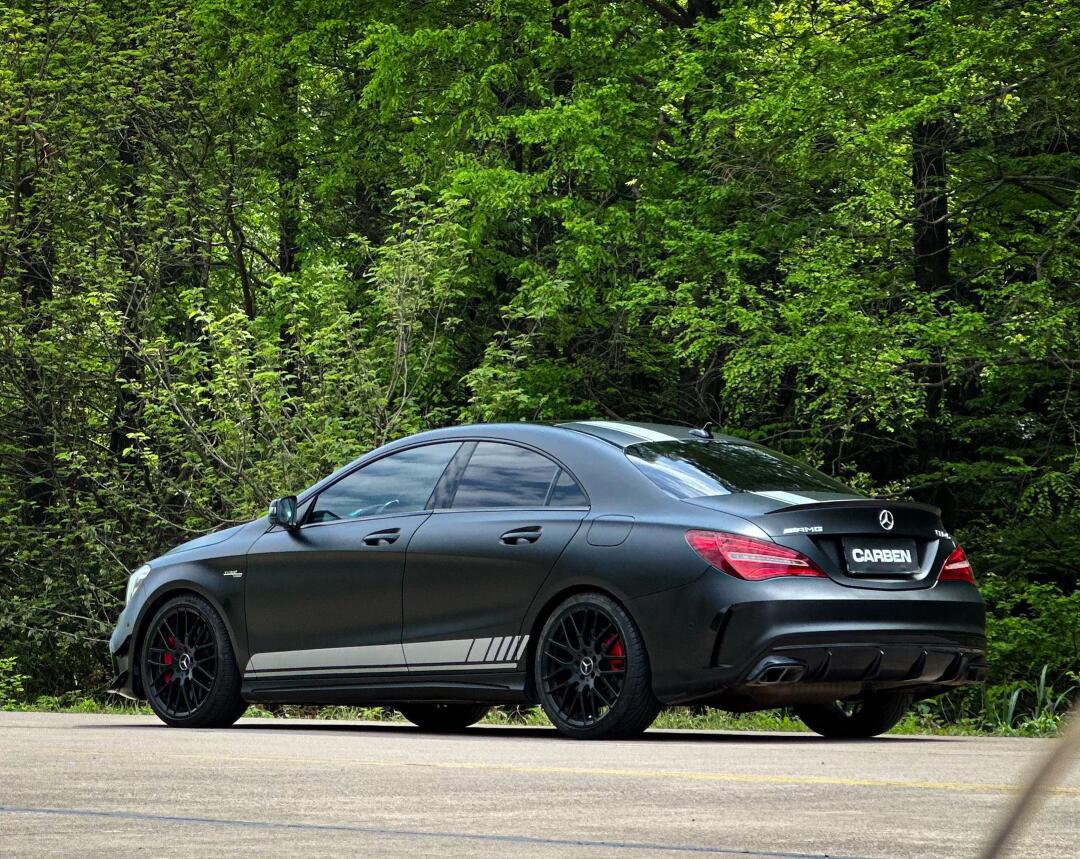 黑武士钢炮-奔驰cla45(哑黑)