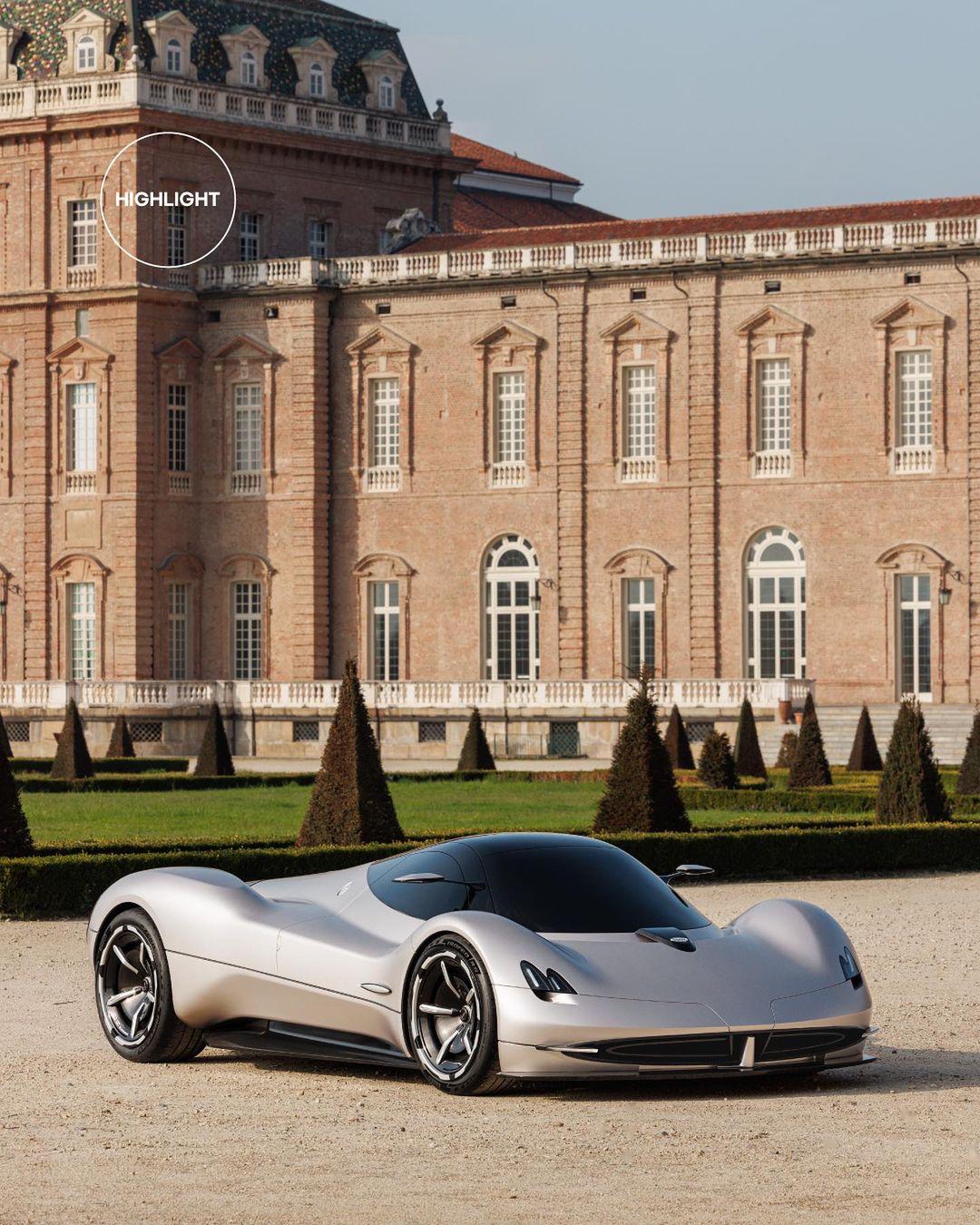 帕加尼alisea概念车发布 欧洲设计学院展示了与帕加尼汽车公司合作