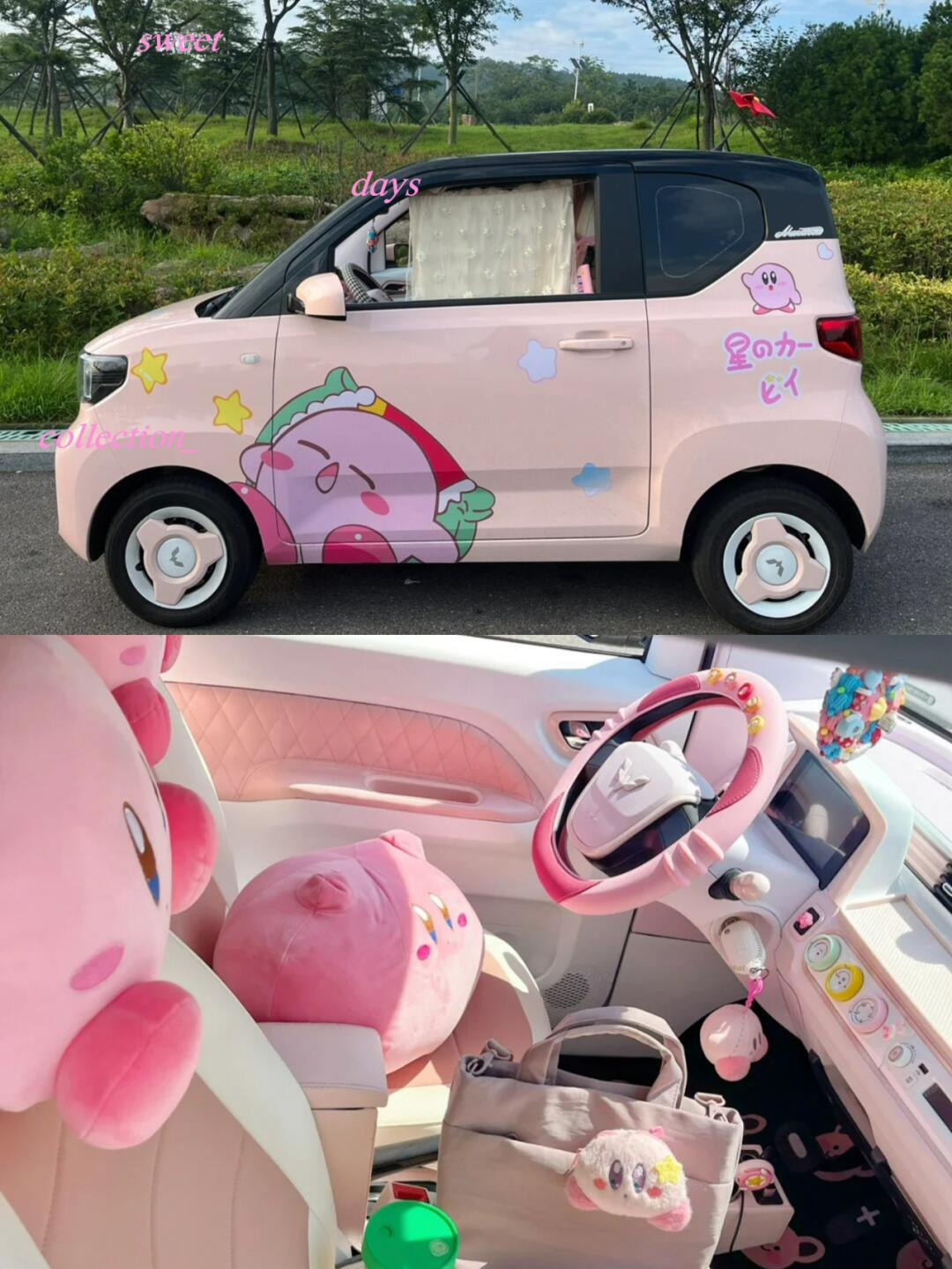 五菱mini爆改星之卡比痛车丨是谁的dna动了_宏光mini ev社区_易车社区