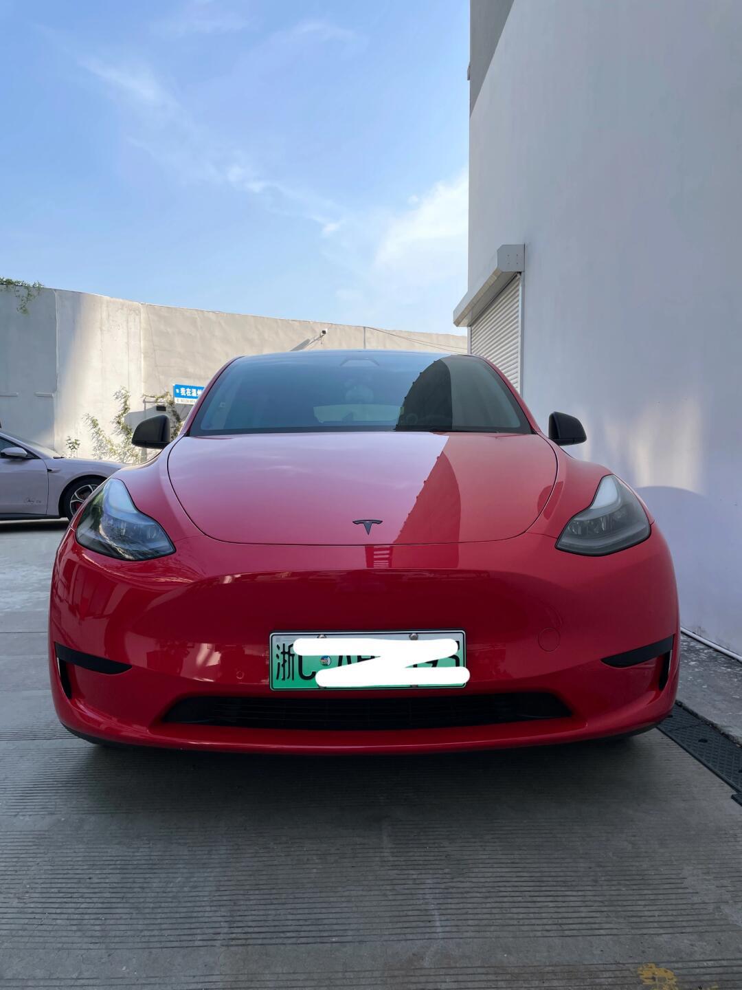 特斯拉 | model y 源自欧洲贵气十足的红_model y社区_易车社区
