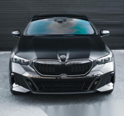 全新宝马5系改装参考979797 哑光缎面黑色涂装94全车饰件高光