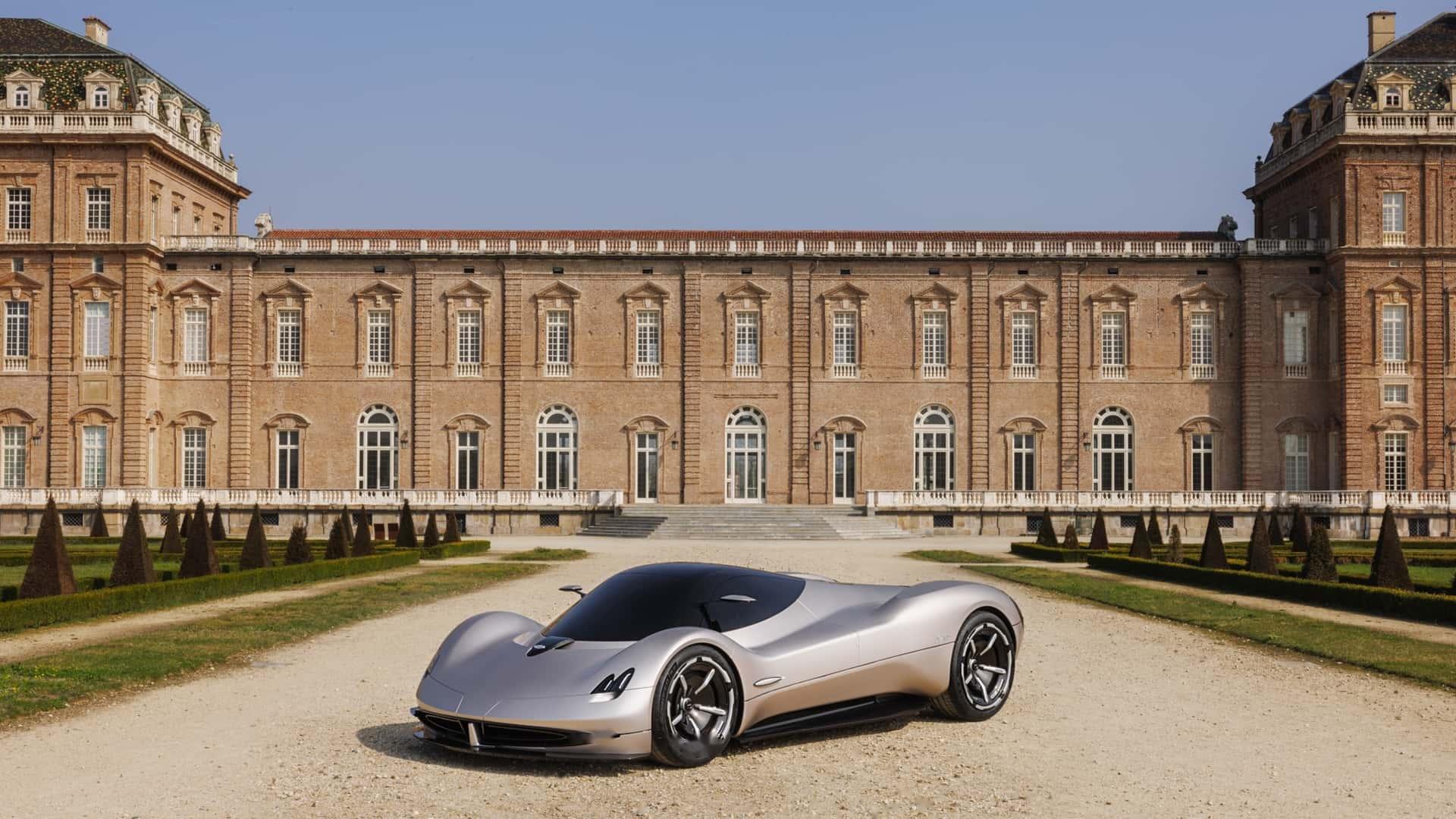 帕加尼alisea概念车,由帕加尼与欧洲设计研究所的学生团队合作设计