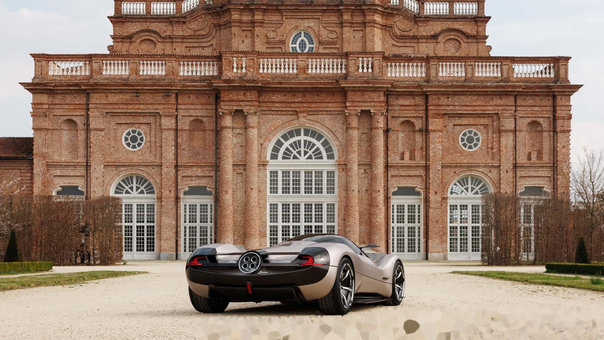 帕加尼alisea概念车,由帕加尼与欧洲设计研究所的学生团队合作设计