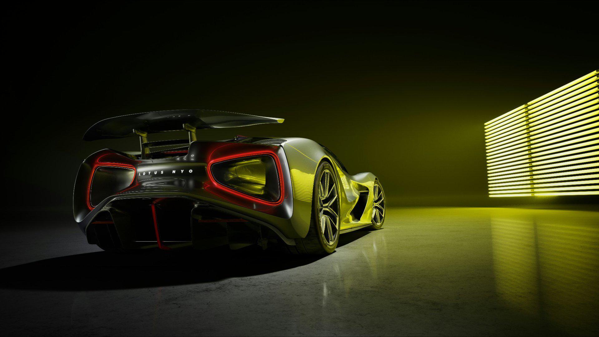 每个人心中都有一辆让你过目不忘的车尾设计造型比如路特斯的evija