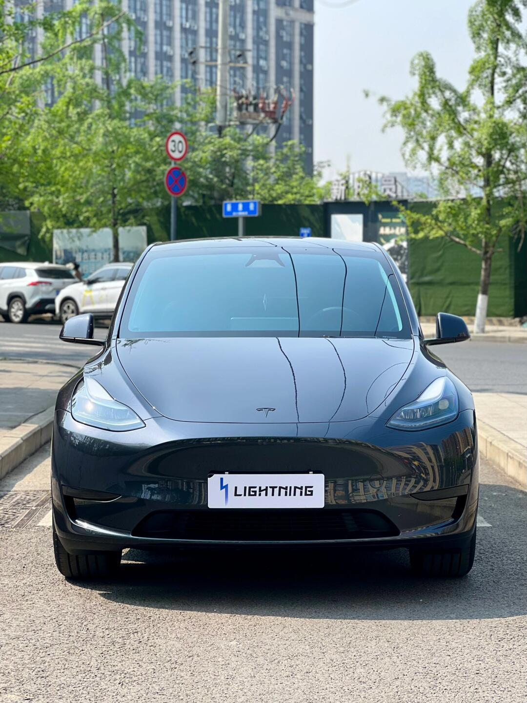 99星空灰model y竟然如此好看63156015_model y社区_易车