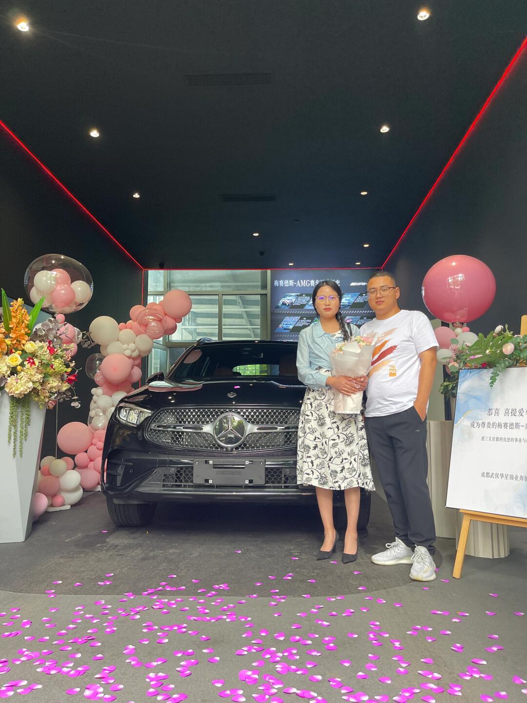 今日份交车,喜提奔驰glc 300l动感_奔驰glc社区_易车社区