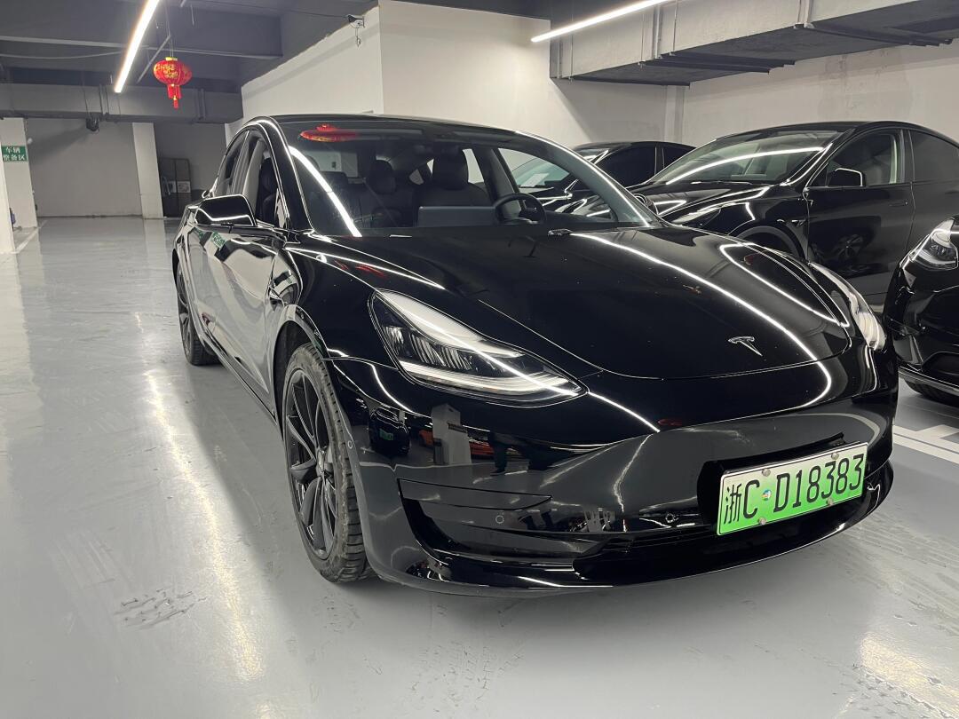 20年特斯拉model3后驱标准续航,2.