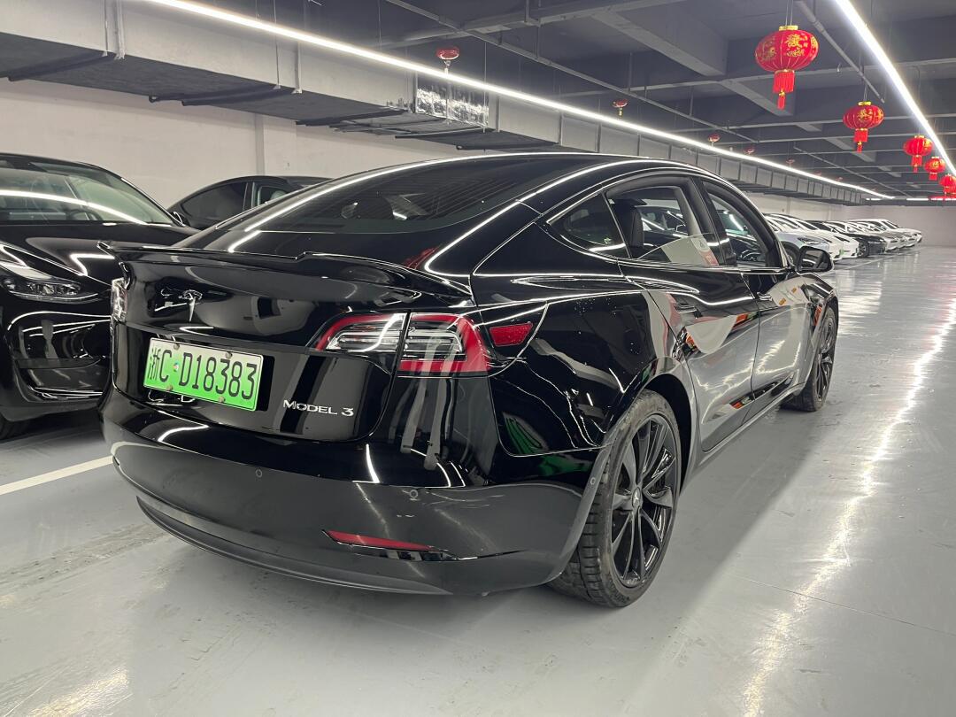 20年特斯拉model3后驱标准续航,2.