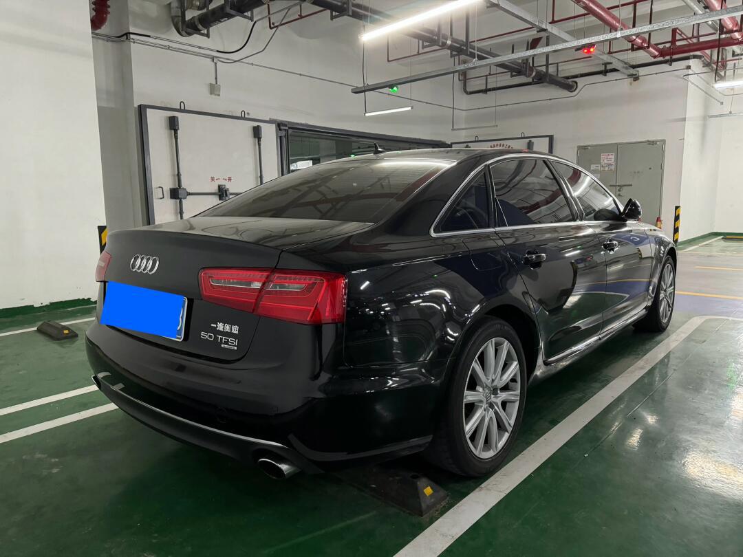 个人地库长大的极品奥迪a6 c7 50tfsi