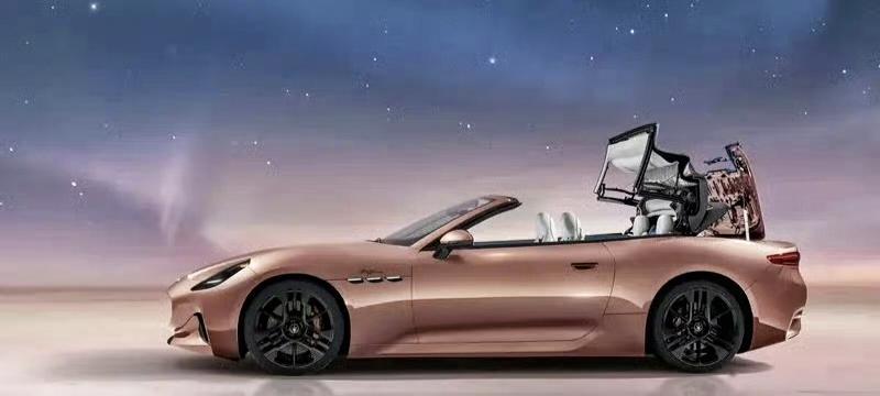 【玛莎拉蒂grancabrio ev官图发布 搭载三电机四驱】_