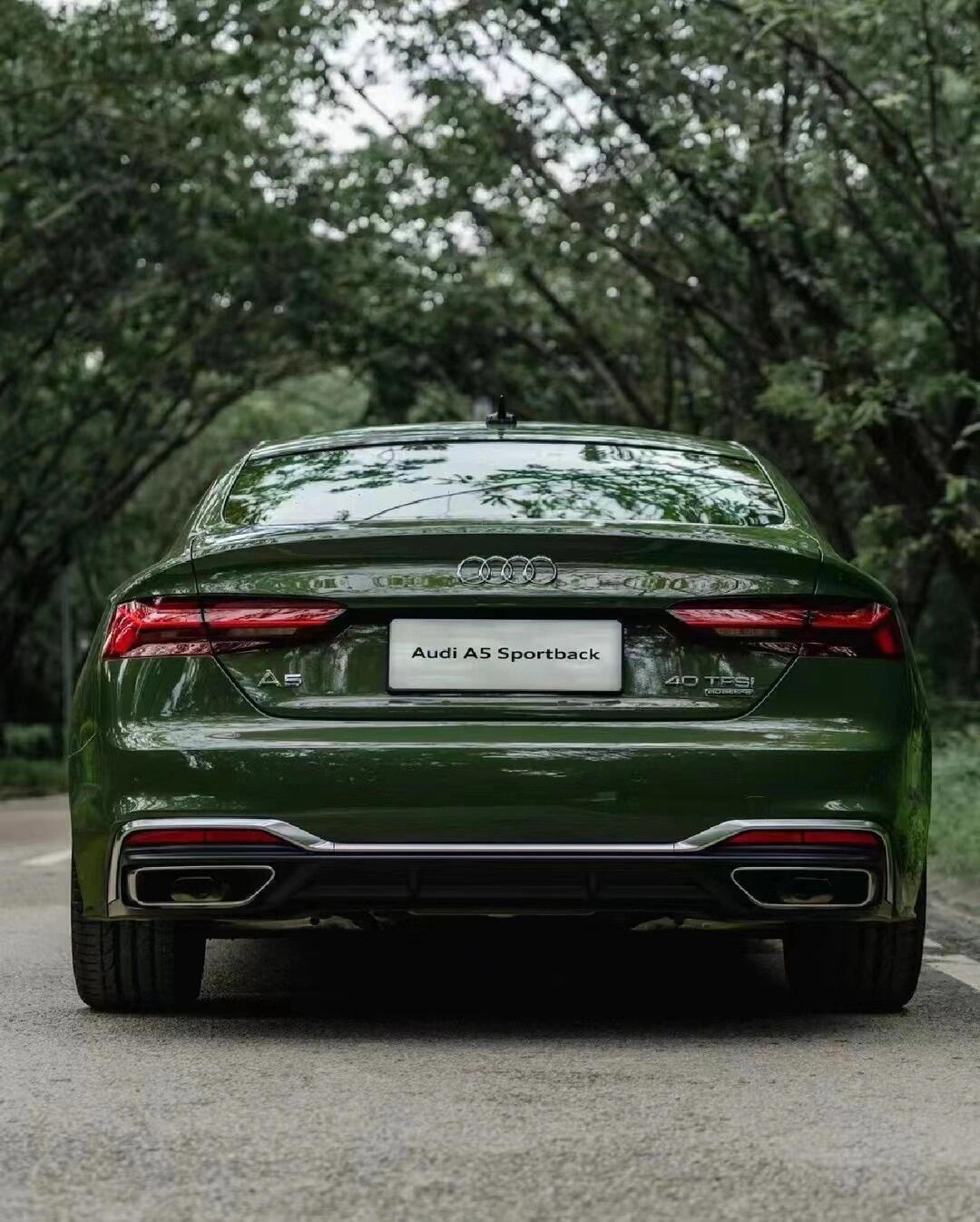 a5 sportback 耀夜绿 现车_奥迪a5社区_易车社区