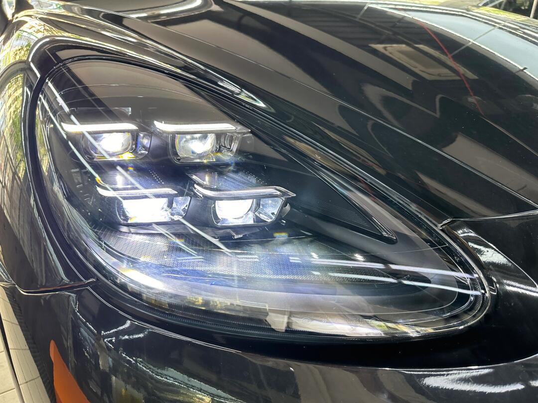 国货之光 不耀也光 11卡宴改24卡宴数字大灯_保时捷cayenne社区_易车