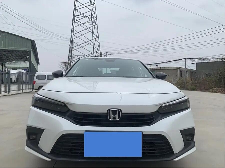 思域2022款 240turbo cvt燃动版 准新车0次过户原厂质保 表显里_思域