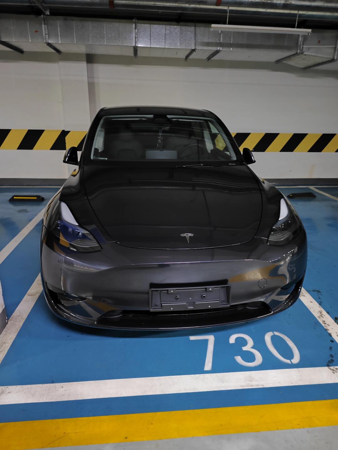 忍痛割爱 出个人一手特斯拉model y星空灰_model y社区_易车社区