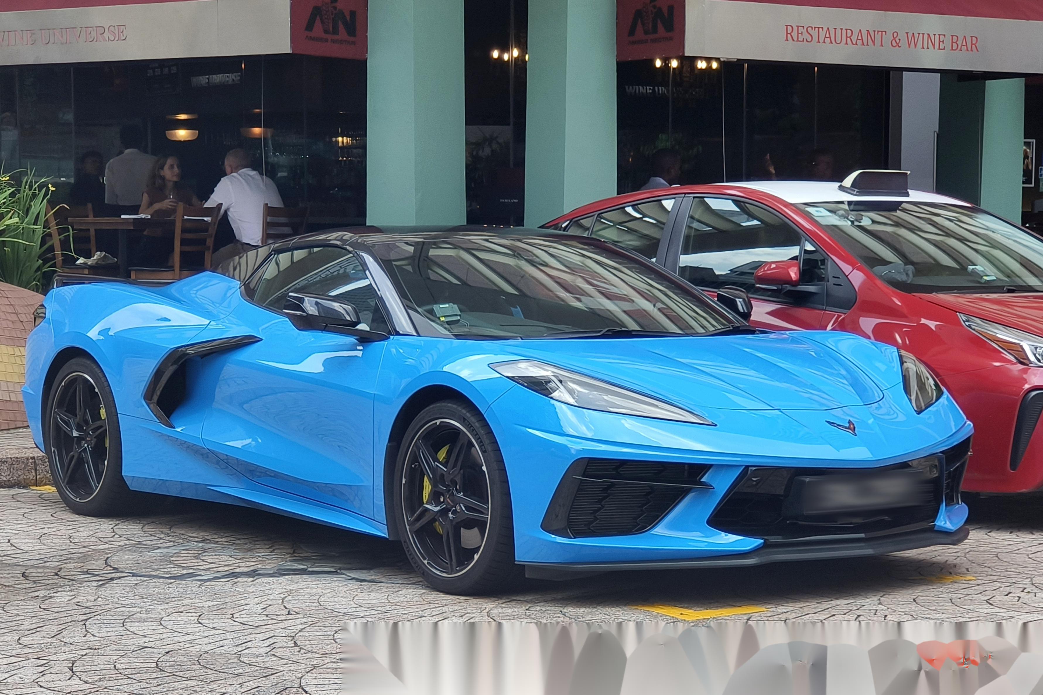 街车拍 新加坡 法拉利 488 pista s-a 兰博基尼 huracan e_有钱人的