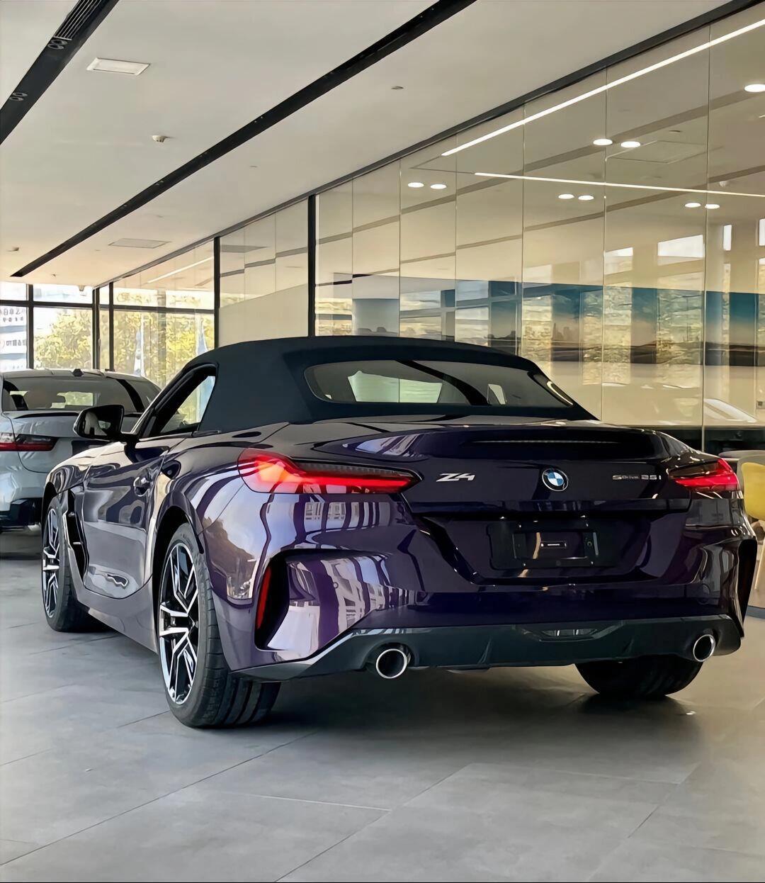 8w 喜提 宝马z4 敞篷93