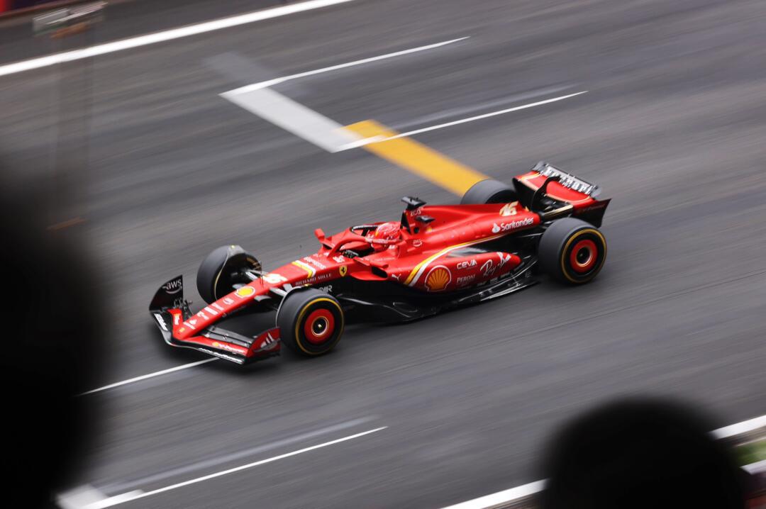 f1上海站法拉利合集,铁佛寺报道!