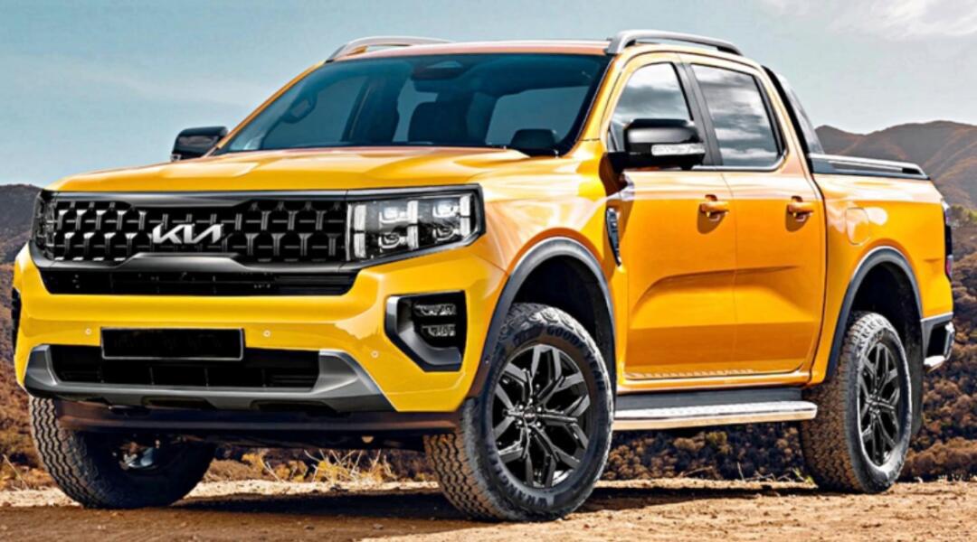 9693起亚霸锐皮卡版tasman即将上市