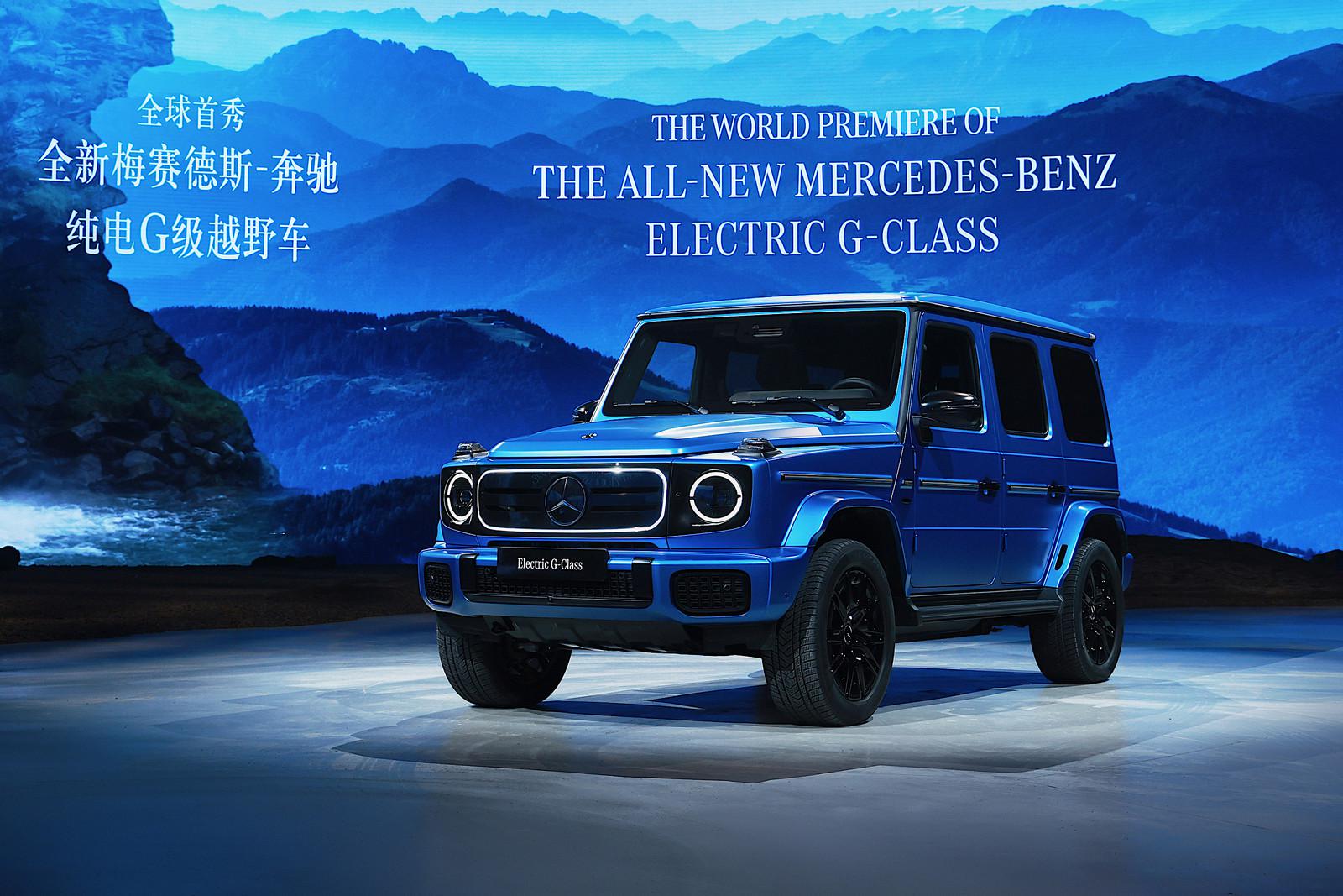 梅赛德斯-奔驰g级越野车,硬派的造型搭配上无可比拟的