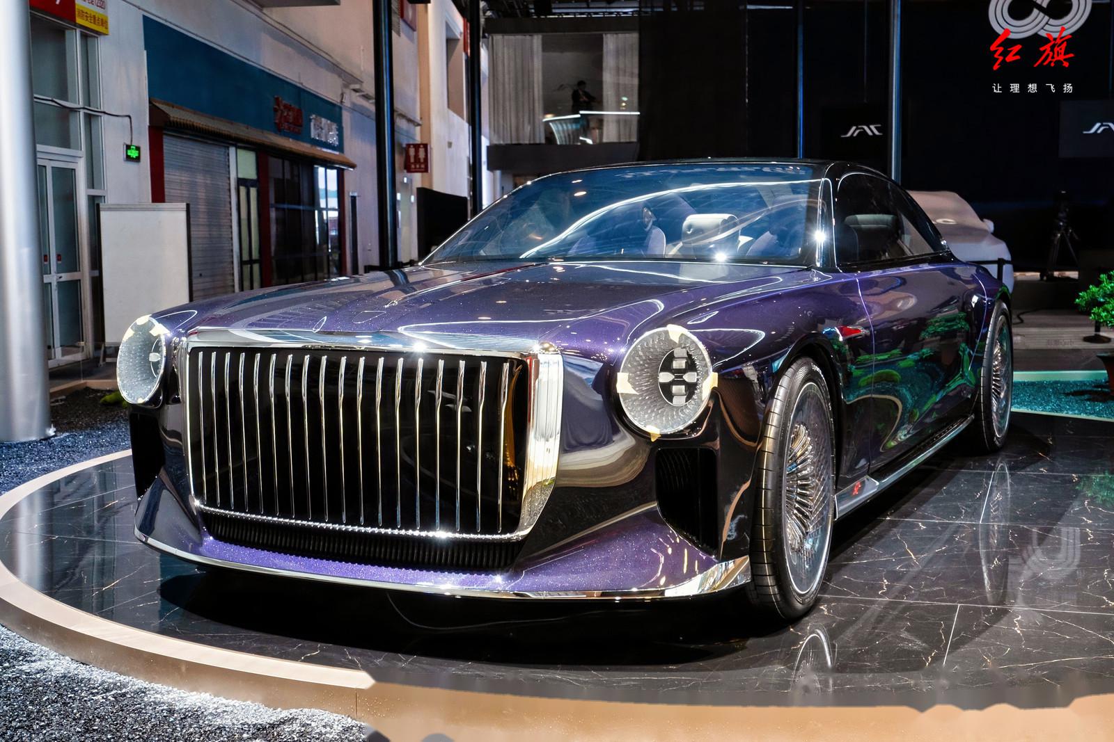 红旗金葵花概念车2024北京车展发布!