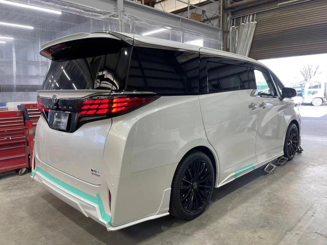 更个性的选择 新款埃尔法artisan改装包围