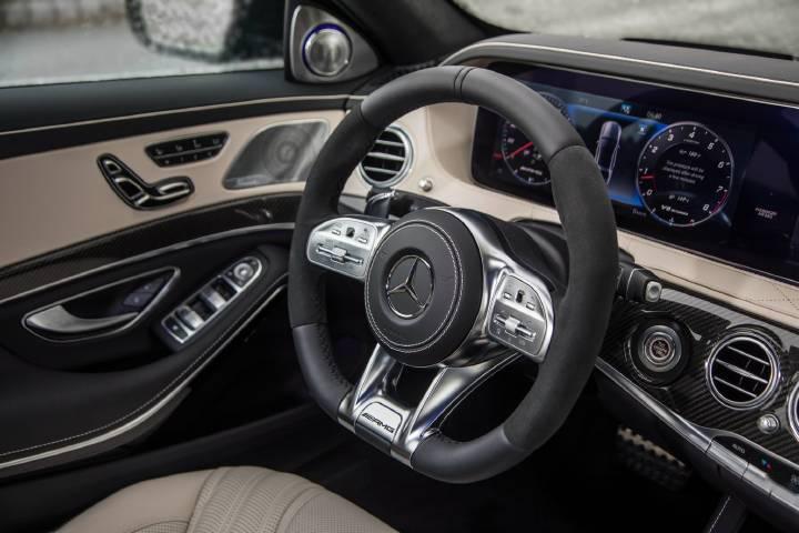mercedes-benz amg s63 4matic  ps:奔驰的内饰没啥