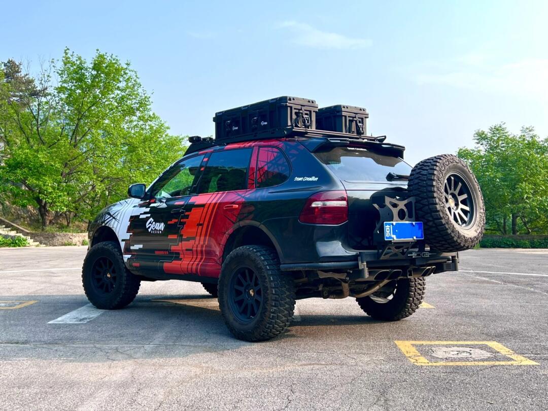 保时捷老卡宴turbo 五一踏青