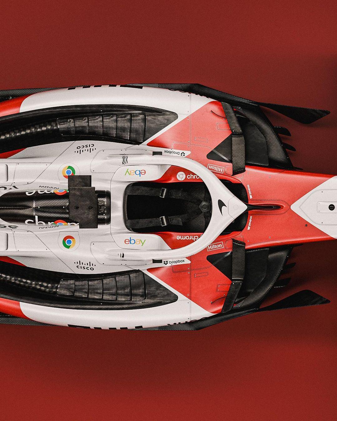 诺里斯f1首冠 塞纳逝世三十周年纪念涂装～(概念设计by simon ramam