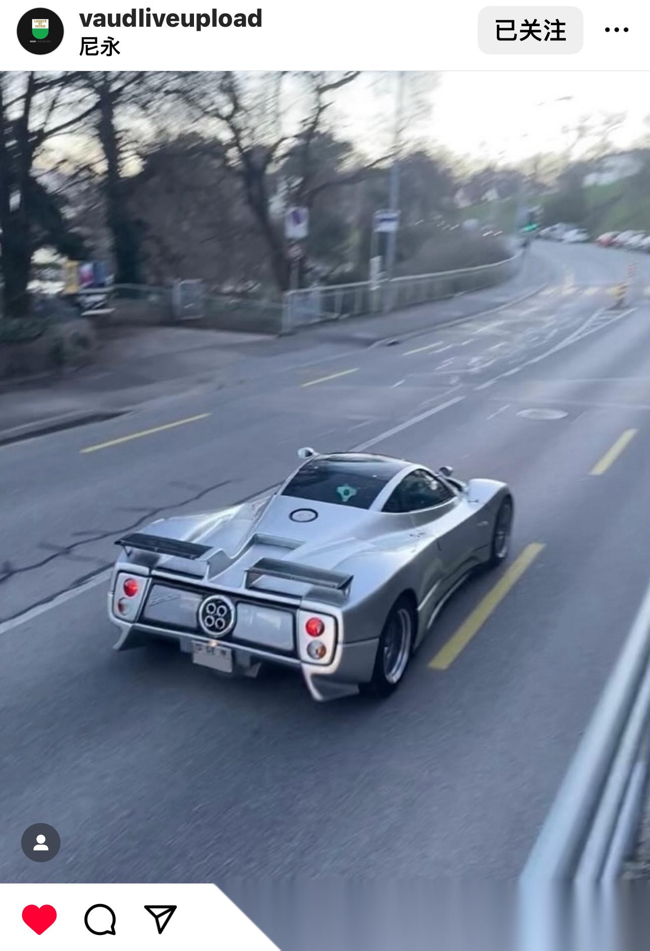 上次发现amg one的瑞士不知名小镇 在同州的其他镇上今天再次发现了一